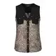 KOROSHI Bluza rjava/temno siva/črna/off-bela