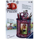 Puzzle - 3D Puzzle Organizer - Lonček za pisala z motivom konja, 54 delov
