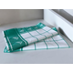 Kuhinjska krpa Zelena boja 50x70cm model kocka ( VLK000101-zelenakocka )