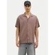 Jack & Jones Srajca Luke 12255781 Rjava Relaxed Fit