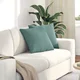 vidaXL Blazine za kavč 2 pcs Morsko zelena 45 x 45 cm Žametna tkanina