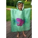 Borntoswim octopus poncho junior green xs