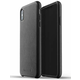 MUJJO - Leather Case for iPhone XS Max, Black (MUJJO-CS-103-BK)