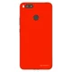 Silikonski prozorni ovitek za Xiaomi Redmi A1 - Maranello Red