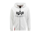 ALPHA INDUSTRIES Majica Basic, bela