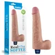 VIBRACIJSKI PENIS Lovetoy Real Softee Flesh 10