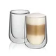 Kela Kozarci za latte macchiato FONTANA, komplet 2 kosov, 250 ml
