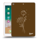 Silikonska prozirna maskica za Apple iPad 9.7 2018 (6. gen) - Brown flowers
