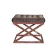 Atelier del Sofa Tabure 50x42x40cm, Bakar-Braon