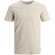 Jack&Jones JJEORGANIC Slim Fit moška majica 12156101 Moon Beam (Velikost XXL)