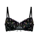 Hunkemöller Nedrček zelena / lila / črna