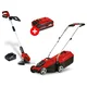 Einhell Akumulatorska kosačica za travu GE-CM 18/32 + Akumulatorski trimer GE-CT 18 Li (1x 2,5Ah) + Power X-Change Plus 18V 3,0Ah PXC Plus Baterija