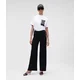 Karl Lagerfeld Ženske pantalone 221W1006-999, Crne