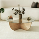 HANAH HOME Lily Sapphire Oak
