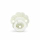 ELODIE DETAILS Silikonska cucla Binky Boom Vanilla White, Bela