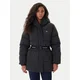 Calvin Klein Jeans  BELTED MIDWEIGHT PUFFER  Črna