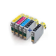 Komplet kartuš za Epson T0715 + T0711 dodatna črna, kompatibilna -