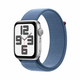 APPLE pametni sat Watch SE (2023) 44mm GPS, Silver (Sport Loop, Winter Blue)