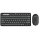 Logitech Pebble2 Wireless Combo US tastatura + miš crna