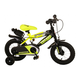 Volare Sportivo dječji bicikl 12 s dvije ručne kočnice crno-žuti