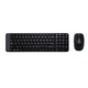 Tastatura+miš LOGITECH MK220 bežični setUScrna ( MK220US )