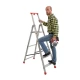 Eurostep lestev s podestom PRO model 870