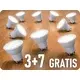 V-TAC GU10 LED ŽARNICA 10W, 1000lm, 3+7 gratis! Barva světla: Dnevna bela