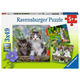 Ravensburger - Puzzle 3x49 Kittens - 40 - 80 kosov