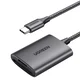 shumee Čitalec kartic SD microSD MMC TF USB-C 5Gb/s - siv