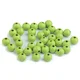 Lesene kroglice O8 mm - svetlo zelene (20 g)