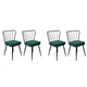 Hanah Home Yildiz 951 V4 Stolice, Tamno zelene