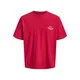 Jack & Jones Junior Majica JORNorberto rdeča/bela