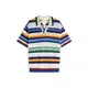 TOMMY HILFIGER Pulover modra / mornarska / oranžna / bela