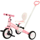 Tricikl i bisikl za ravnotežu 2 u 1 Ocie - Super, ružičasti