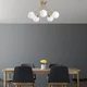 Opviq Luster Orion-13961, 62cm, IP20, Belo-zlatne boje
