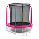 KLARFIT Jumpstarter, trampolin, O 2,5 m, mreža 120 kg maks.,skakalna površina O 195 cm (FIT32-JumpstarterPIN)