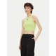HUGO Top Baby Tank_B 50511450 Zelena Slim Fit