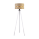 Duolla - Podna lampa DUO 1xE27/60W/230V prečnik 44 cm bež/bela