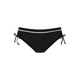 VIVANCE Bikini hlačke črna / bela
