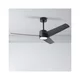 ZEVENTI - LED plafonski ventilator ORVIETO LED/18W/230V Wi-Fi Tuya crna + daljinski upravljač