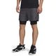 Moške kratke hlače Under Armour Vanish Wven Short 2.0 2in1 Castlerock / Black S