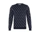 Guess Pulover M6YR11 Z0916 Mornarsko modra Regular Fit