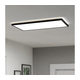 Eglo 901445 -LED Zunanja stropna svetilka ROVITO 17,2W/230V 30x57 cm IP44 črna