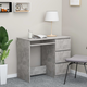 Radni stol siva boja betona 90 x 45 x 76 cm od iverice