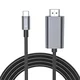 TECH-PROTECT kabel Ultraboost USB-C/HDMI 4K (2m), črn