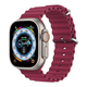 OCEAN BAND Narukvica za Apple Watch Ultra 49/45/44/42mm bordo