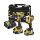 shumee DEWALT COMBO SET 18V VIJAČNIK DCD791 + IZVIJAČ DCF887 2 x 5.0Ah + KOVČEK TSTAK DCK268P2T