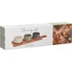 Excellent Houseware Komplet 3 skodelic za prigrizke s servirno desko