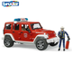 BRUDER gasilski jeep wrangler rubicon