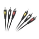 CABLETECH Povezovalni kabel 3RCA-3RCA 1,8m Eco-line